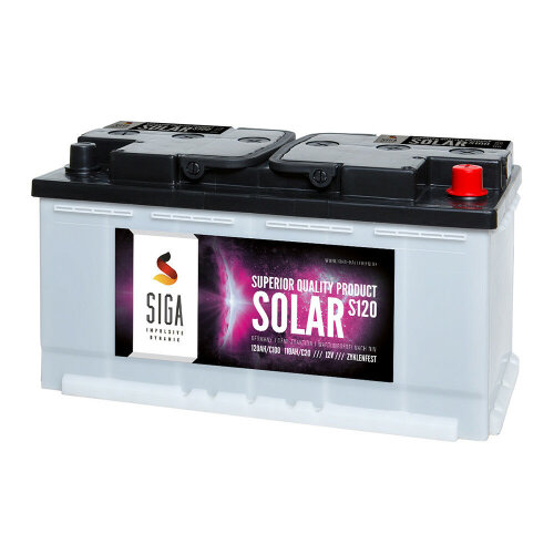 SIGA Solarbatterie 120Ah 12V