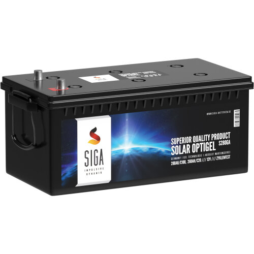 SIGA SOLAR OPTIGEL Solarbatterie 280Ah 12V