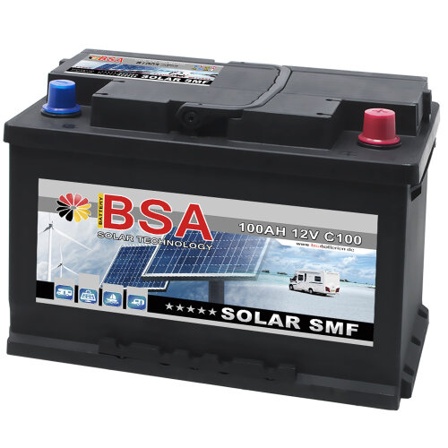 BSA Solarbatterie SMF 100Ah 12V