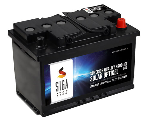 SIGA Solar OPTIGEL Batterie 70Ah 12V